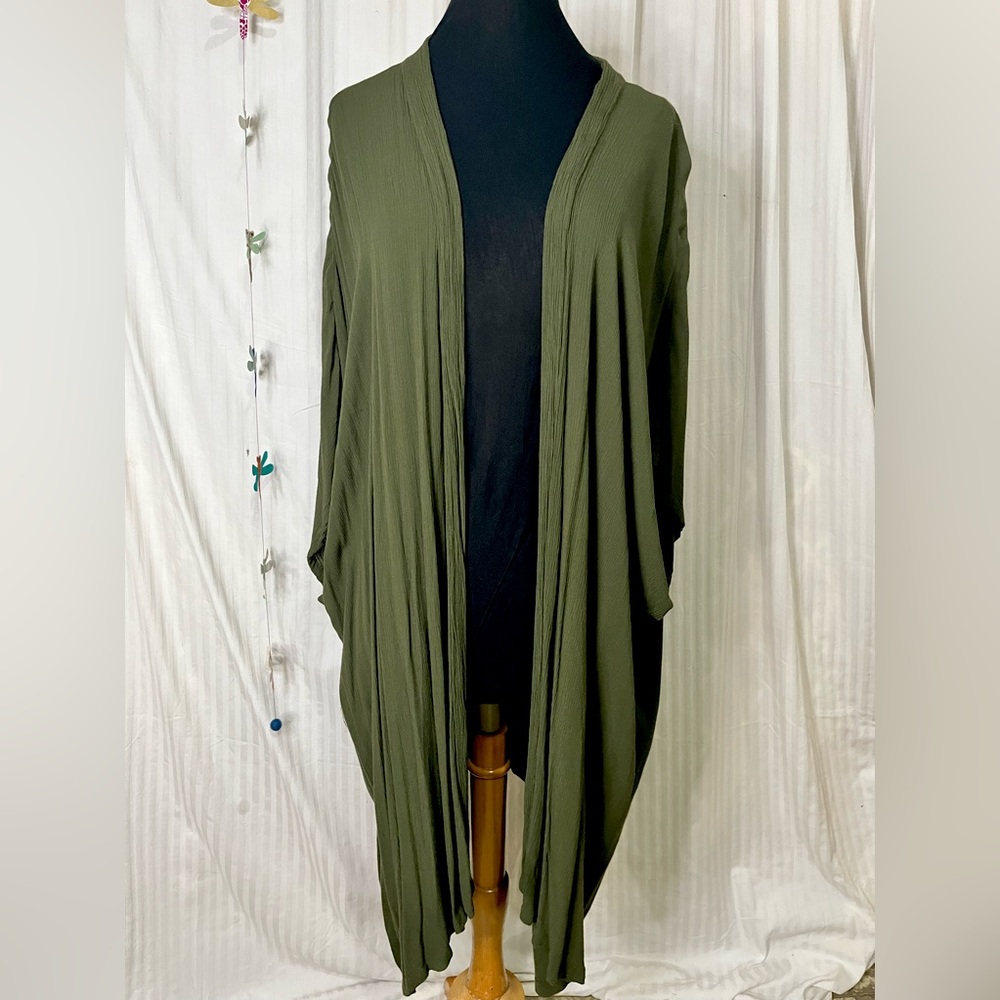 Forever 21 open front kimono.